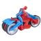 Set figurina cu motocicleta, Spiderman, Web Blast Cycle, 10 cm, F6899