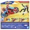 Set figurina cu motocicleta, Spiderman, Web Blast Cycle, 10 cm, F6899