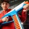 Blaster cu 80 sageti din spuma, Nerf, N1 Series, Infinite