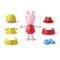 Set figurina cu accesorii fashion, Peppa Pig, Rainy Day Dress-Up, G1757
