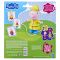 Set figurina cu accesorii fashion, Peppa Pig, Rainy Day Dress-Up, G1757