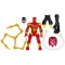 Figurina cu accesorii, Marvel Spiderman, Mixmashers, Iron Spider, F9217