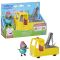 Set figurina si camion cu macara, Peppa Pig, Granddad Dog, F9519