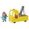 Set figurina si camion cu macara, Peppa Pig, Granddad Dog, F9519