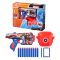 Blaster cu 10 sageti din spuma, Nerf, Captain America, F9717