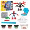 Set de joaca cu 2 figurine, Play-Doh, Marvel, Spider-Man si Venom, F9827