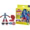 Set de joaca cu figurina, Play-Doh, Marvel, Captain America, G0056