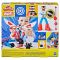 Set de joaca cu figurina, Play-Doh, Marvel, Captain America si Moto Slicer, G0555