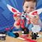 Set de joaca cu figurina, Play-Doh, Marvel, Captain America si Moto Slicer, G0555