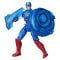 Figurina cu motocicleta si scut, Marvel Avengers, Captain America, 10 cm, G0889