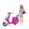 Papusa cu scooter, Barbie, GBK85