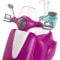 Papusa cu scooter, Barbie, GBK85