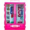 Set de joaca cu 2 papusi Barbie si Ken, Dress Up and Go Closet, GVK05