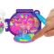 Mini gentuta in forma de animalut cu accesorii, Polly Pocket, Panda, HRD38