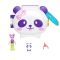 Mini gentuta in forma de animalut cu accesorii, Polly Pocket, Panda, HRD38