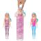 Papusa surpriza Barbie, Color Reveal Rainbow Galaxy, 6 surprize, HJX61