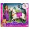Set papusa Rapunzel si calul Maximus, Disney Princess, HLW23