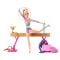 Papusa gimnasta cu accesorii, Barbie, HRG52