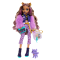 Papusa cu animal de companie, Monster High, Clawdeen Wolf, HRP65