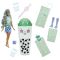 Papusa cu accesorii Barbie, Color Pop Reveal, Bubble Green Tea, HTJ21