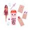 Papusa cu accesorii Barbie, Color Pop Reveal, Bubble Tea, Mango Mochi, HTJ22