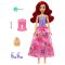 Papusa cu accesorii surpriza, Disney Princess, Spin And Reveal, Ariel, HTV88