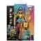 Papusa cu animal de companie, Monster High, Cleo Refresh, HXH74