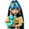 Papusa cu animal de companie, Monster High, Cleo Refresh, HXH74