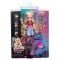 Papusa cu animal de companie, Monster High, Lagoona Refresh, HXH75