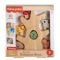 Jucarie din lemn, Fisher Price, Copac cu forme, 10 piese, HXT87