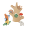 Jucarie din lemn, Fisher Price, Copac cu forme, 10 piese, HXT87