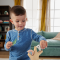 Jucarie din lemn, Fisher Price, Copac cu forme, 10 piese, HXT87