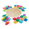 Puzzle din lemn, Fisher Price, Mandala, HXT94