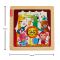 Mini puzzle din lemn, Fisher Price,  Jungla, HXV18