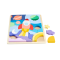 Puzzle din lemn, Fisher Price, Spatiu, 42 piese, HXY42