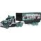Set camion cu remorca, Hot Wheels, Track Fleet, Speed Hauler, JCM66