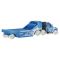 Set camion cu remorca, Hot Wheels, Track Fleet, Semi Rodger Dodger, HVF03