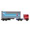 Set camion cu remorca, Hot Wheels, Track Fleet, Optimus Prime, HXH02