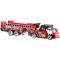 Set camion cu remorca, Hot Wheels, Track Fleet, Haulin Class, JCM68