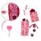 Papusa Draculara cu accesorii, Monster High, Secret Garden Misteries, HYT72