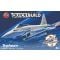Set de constructie, Airfix, Quickbuild Eurofighter Typhoon, 27 piese