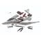 Set de constructie, Airfix, Quickbuild Eurofighter Typhoon, 27 piese
