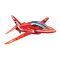 Set de constructie, Airfix Quickbuild, Red Arrows Hawk, 31 piese