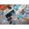 Set de constructie, Airfix Quickbuild, Vw Camper Van Blue, 52 piese