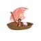 Mini figurina surpriza cu barcuta, Disney Princess, Vaiana 2, JBT68