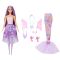 Papusa cu accesorii de zana si sirena, Barbie Fantasy, JCP74