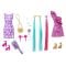 Papusa Barbie cu par lung si accesorii, Fun Fancy Hair, JDC85