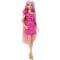 Papusa Barbie cu par lung si accesorii, Fun Fancy Hair, JDC85