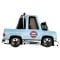 Masinuta metalica, Hot Wheels, Gulf Tooned, Toon'D '83 Chevrolet Silverado, 1:64, JCB64