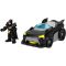 Set masina Batmobil si figurina Batman, Imaginext, DC Metal Force, Super Friends, JFJ68